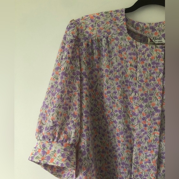 Vintage‎ D’Allaird’s Floral Top | Size 14 - Picture 5 of 7